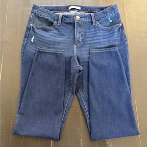 LC Lauren Conrad Dark Blue Skinny Jeans